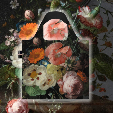 Rachel Ruysch Natüürmort lilledega marmorist lauaplaadil