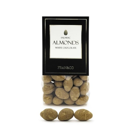 FRAN&CO Deluxe Black Salmiac almonds 150 gr