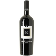 UUS! Primitivo di Manduria DOC “Ad Hoc” 14,5% 2022 75cl 