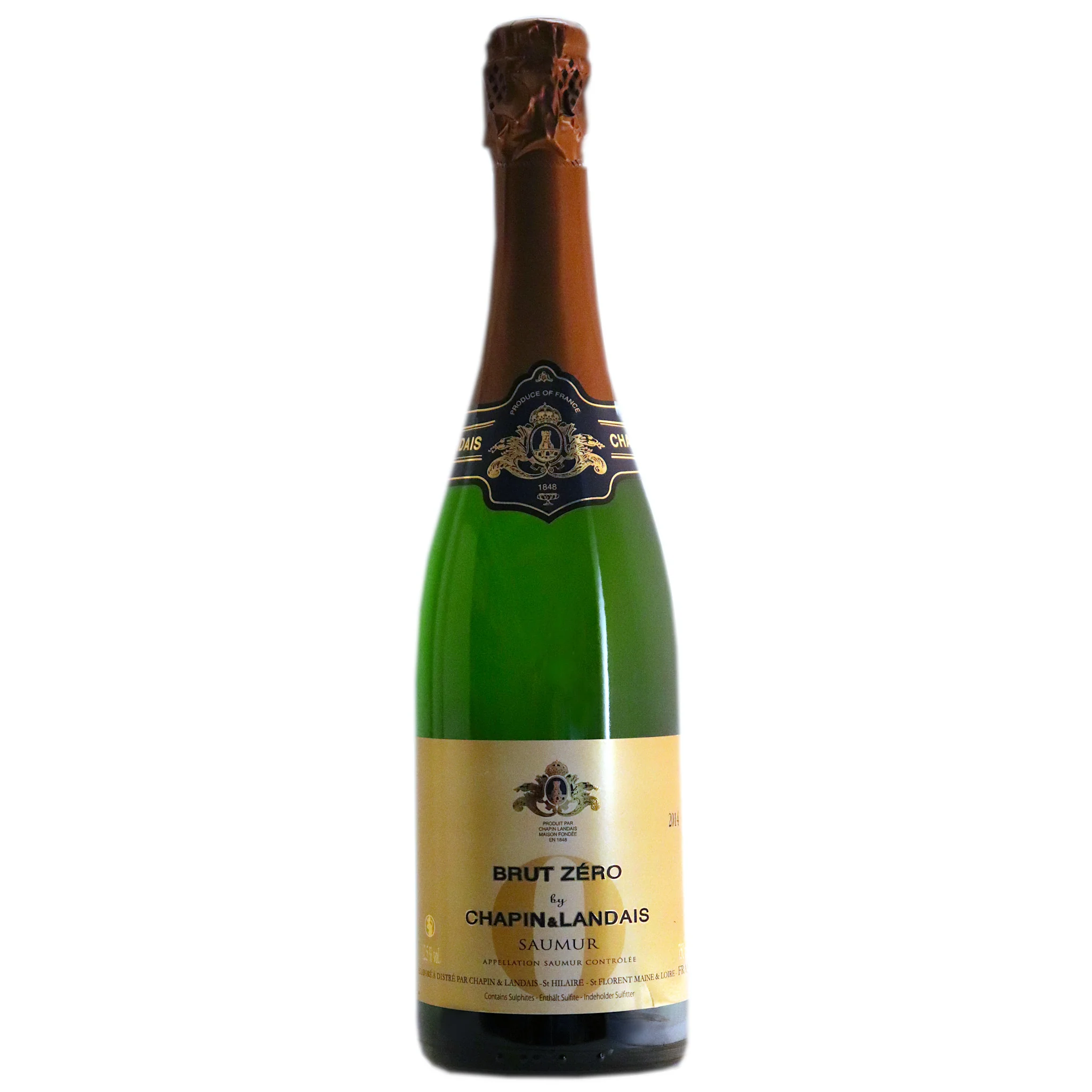 Chapin&Landais Saumur Extra Brut Vintage Zero Dosage 75cl 